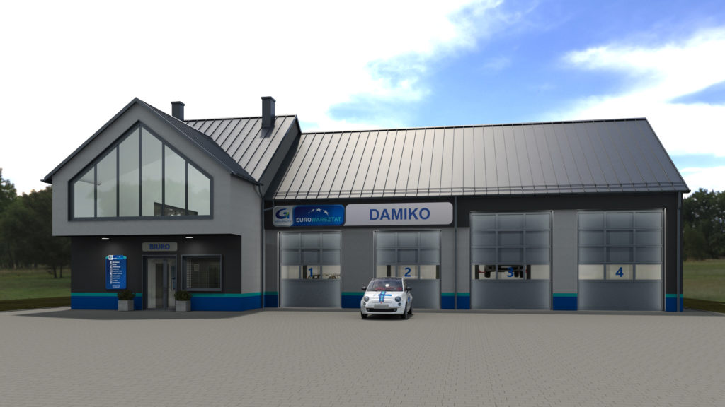 Damiko elewacja